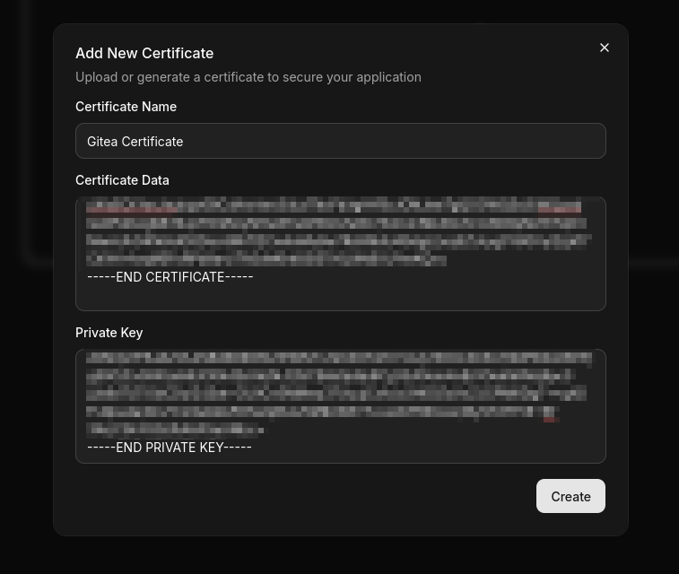 Dokploy certificate